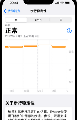 城关iPhone手机维修如何在iPhone开启'步行稳定性通知'