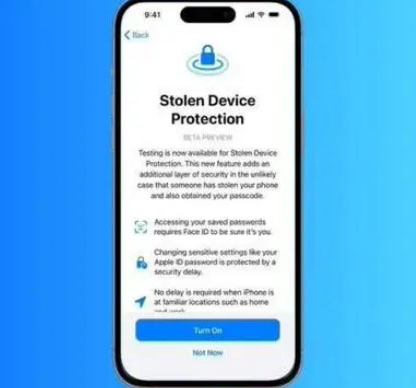 城关苹果授权维修店分享被盗设备保护功能开启方法 