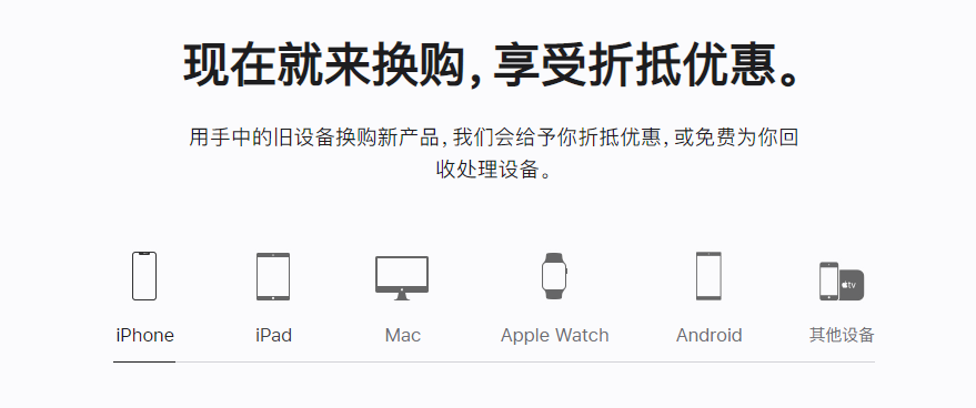 城关苹果手机维修分享iPhone以旧换新的去处 