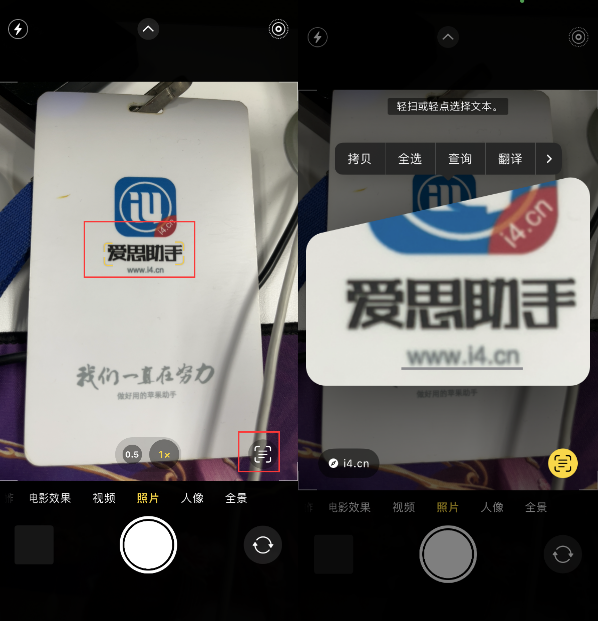 城关苹果手机维修分享升级iOS 16后如何通过相机翻译文本 