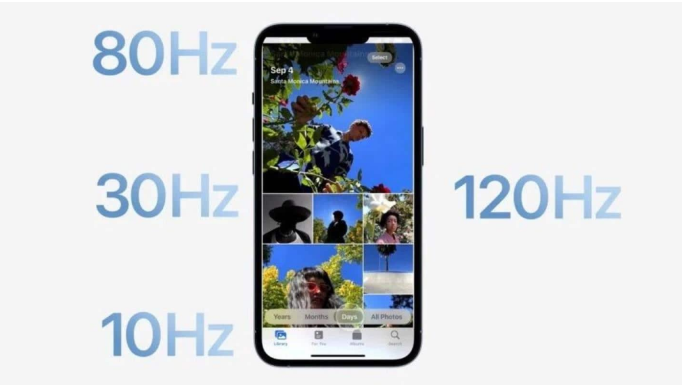 城关苹果14维修分享iPhone 14有高刷吗 