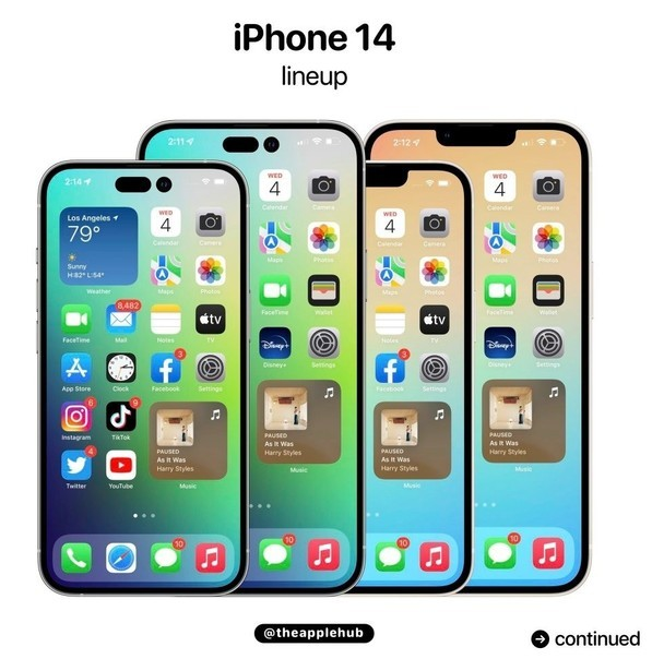 城关苹果14维修分享iPhone 14全家福 
