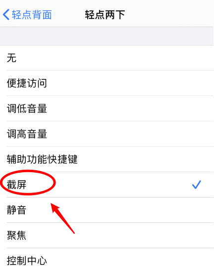城关苹果手机维修分享iPhone12如何启用双击截屏 