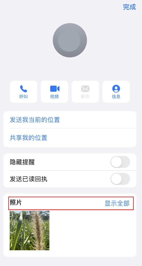 城关苹果手机维修分享如何快速查找 iMessage 信息中的图片等附件 